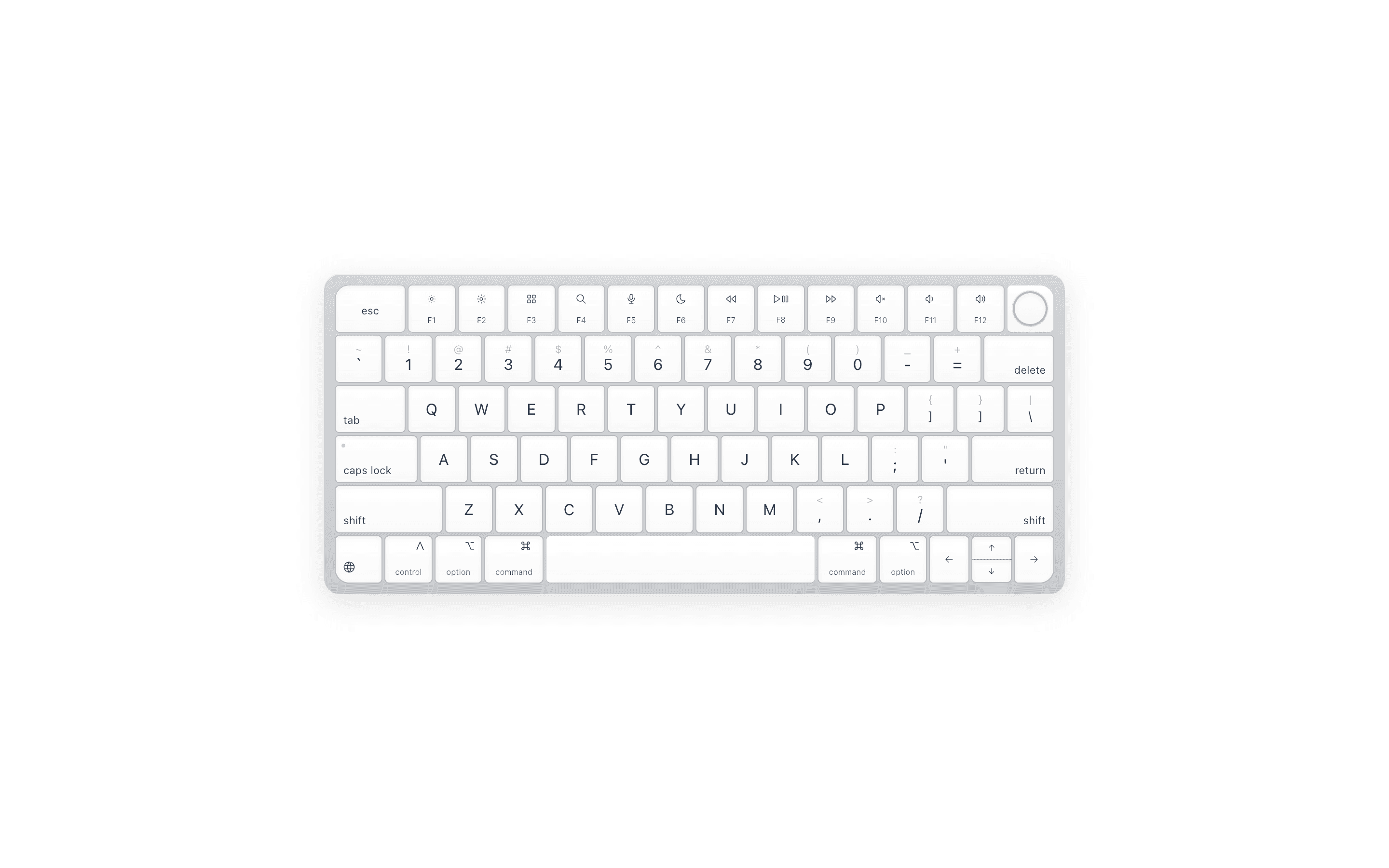 Apple Keyboard component preview