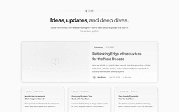 Marketing Blog Texture section preview