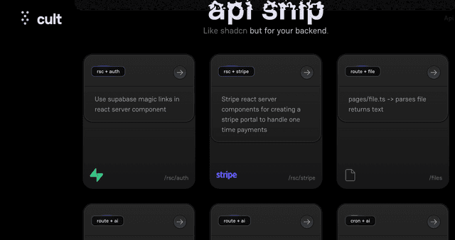 Loading Carousel · Cult UI